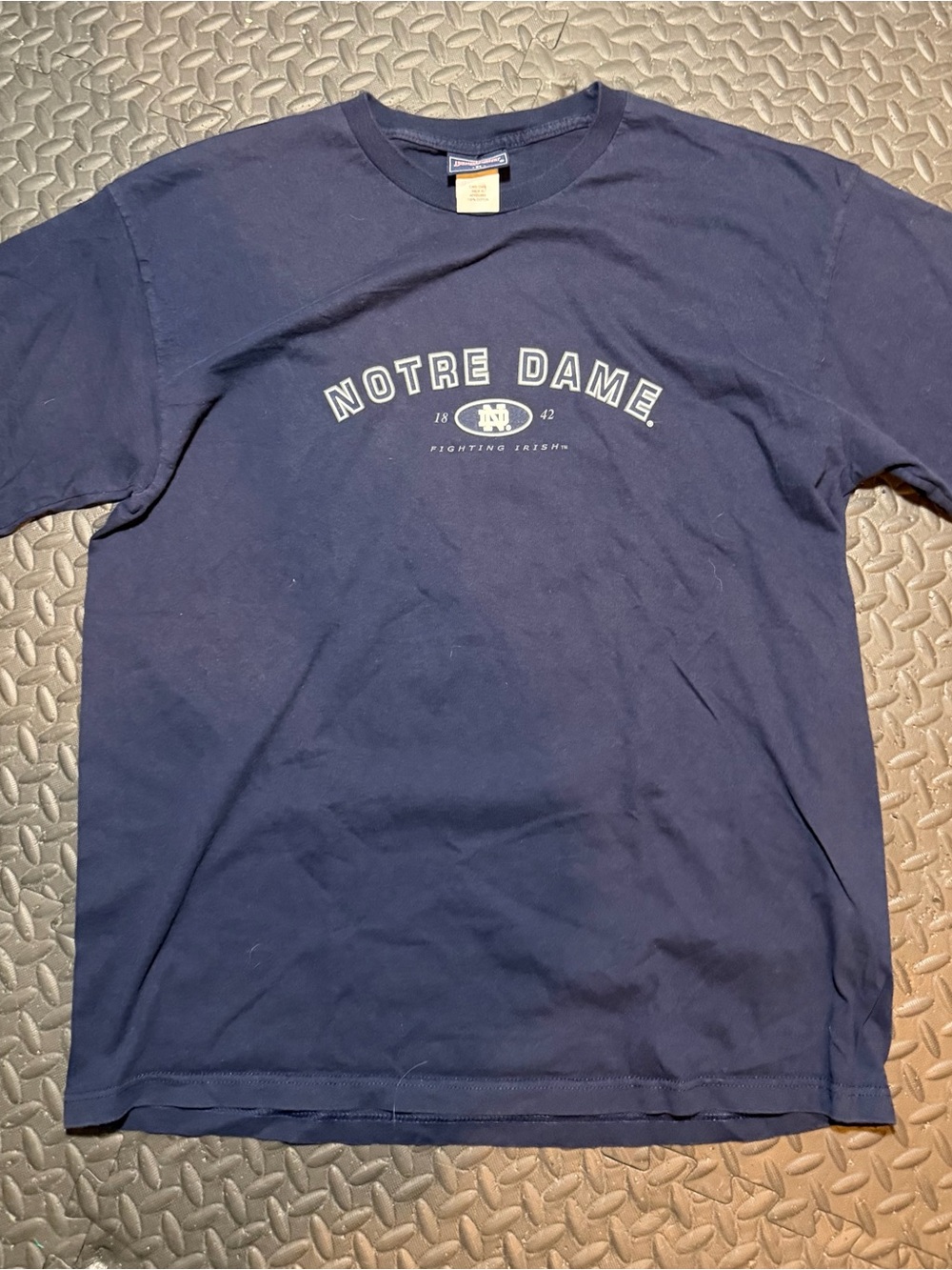 Jansport Navy Short-Sleeve Notre Dame Graphic Tee